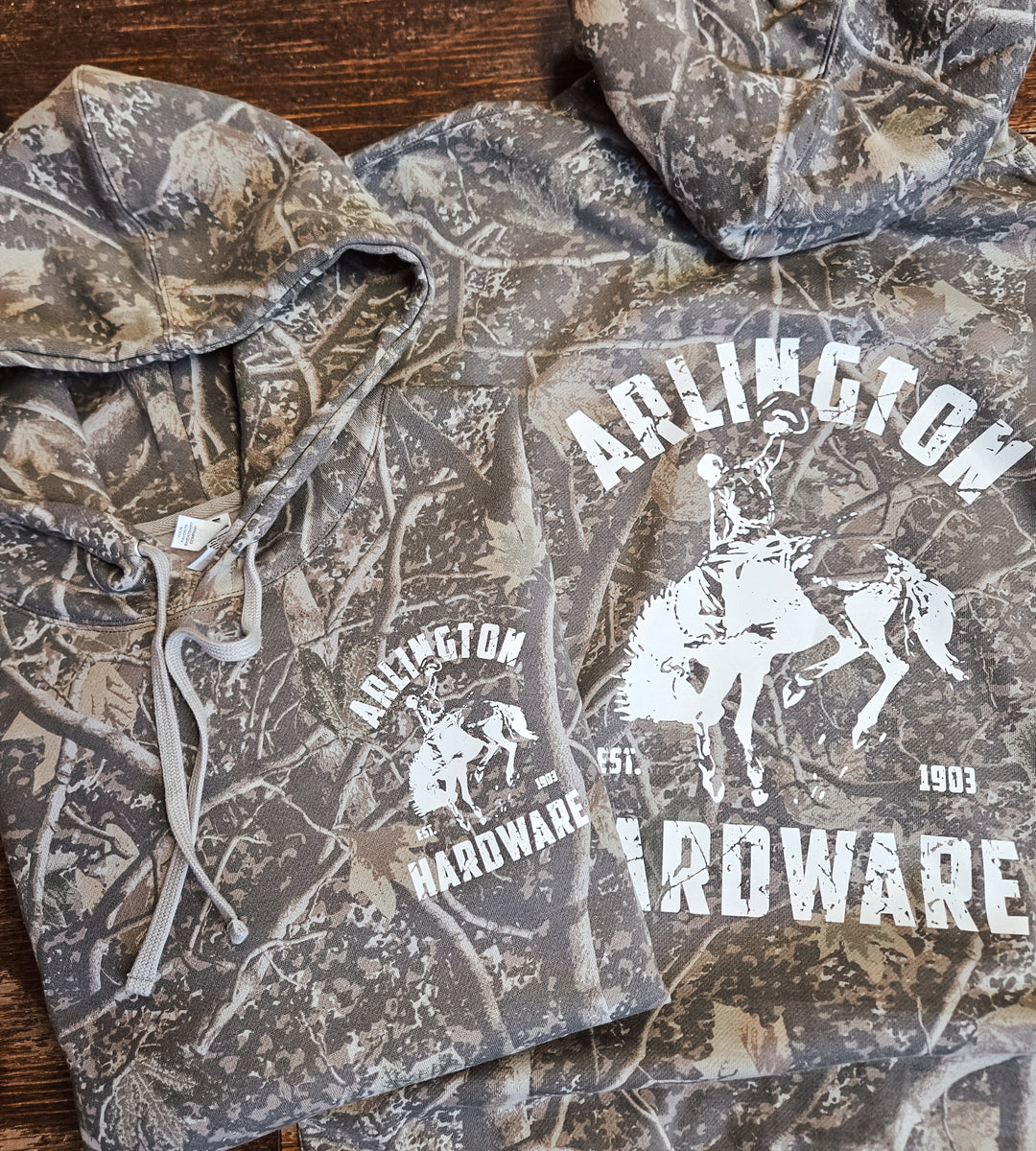 Northwest Darlin' CAMO Hoodie – Arlington Hardware & Lumber