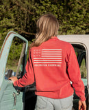 AH aXe Flag Quarter Zip