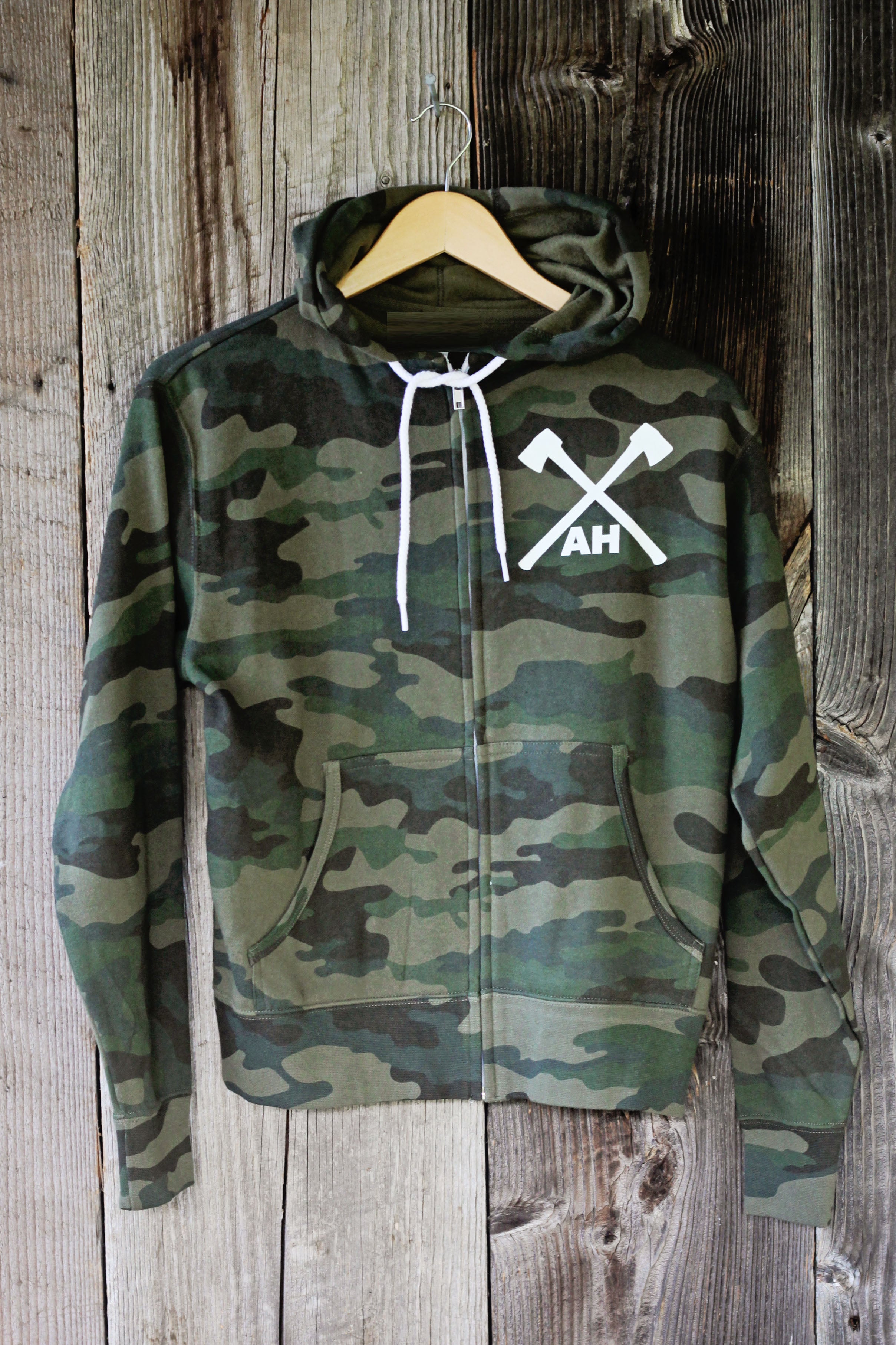 AFB FUR ZIP HOODIE camo Sサイズ FUR ZIP HOODIE – AFB