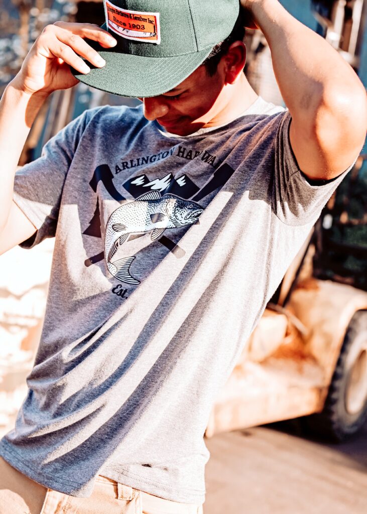 The Sauk River Tee from Arlington Hardware