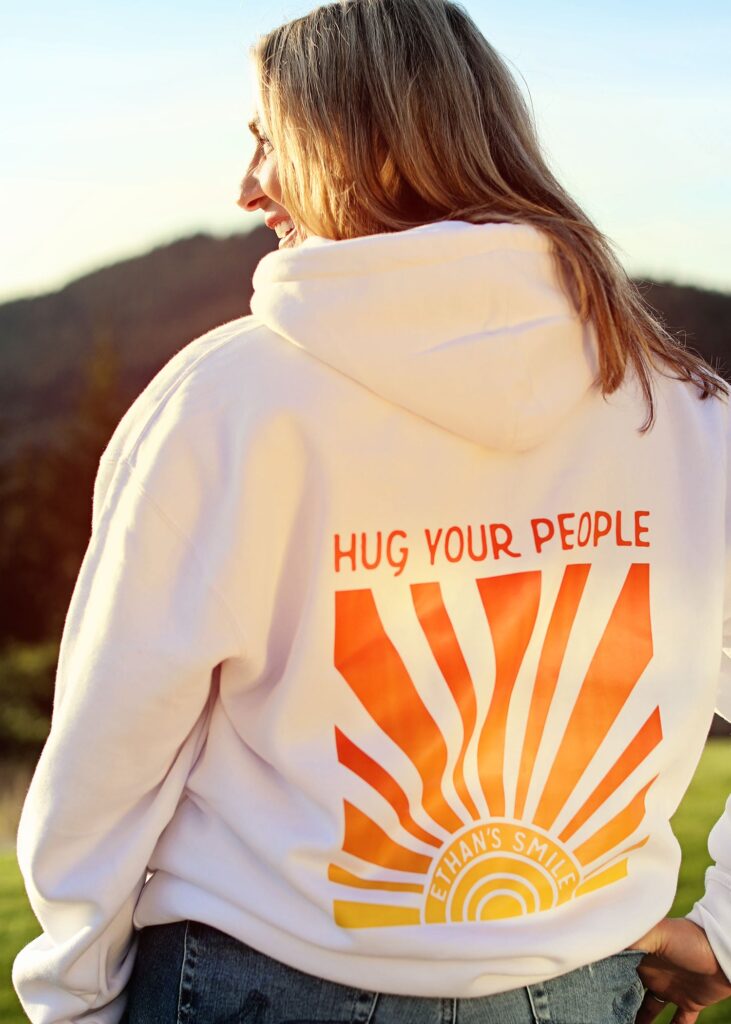 ES- HUG YOUR PEOPLE Hoodie from Arlington Hardware