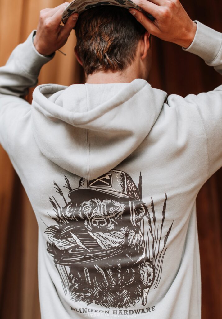 Good Boy Hoodie from Arlington Hardware