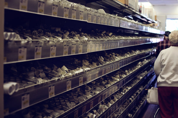 Arlington Hardware storefront and interior