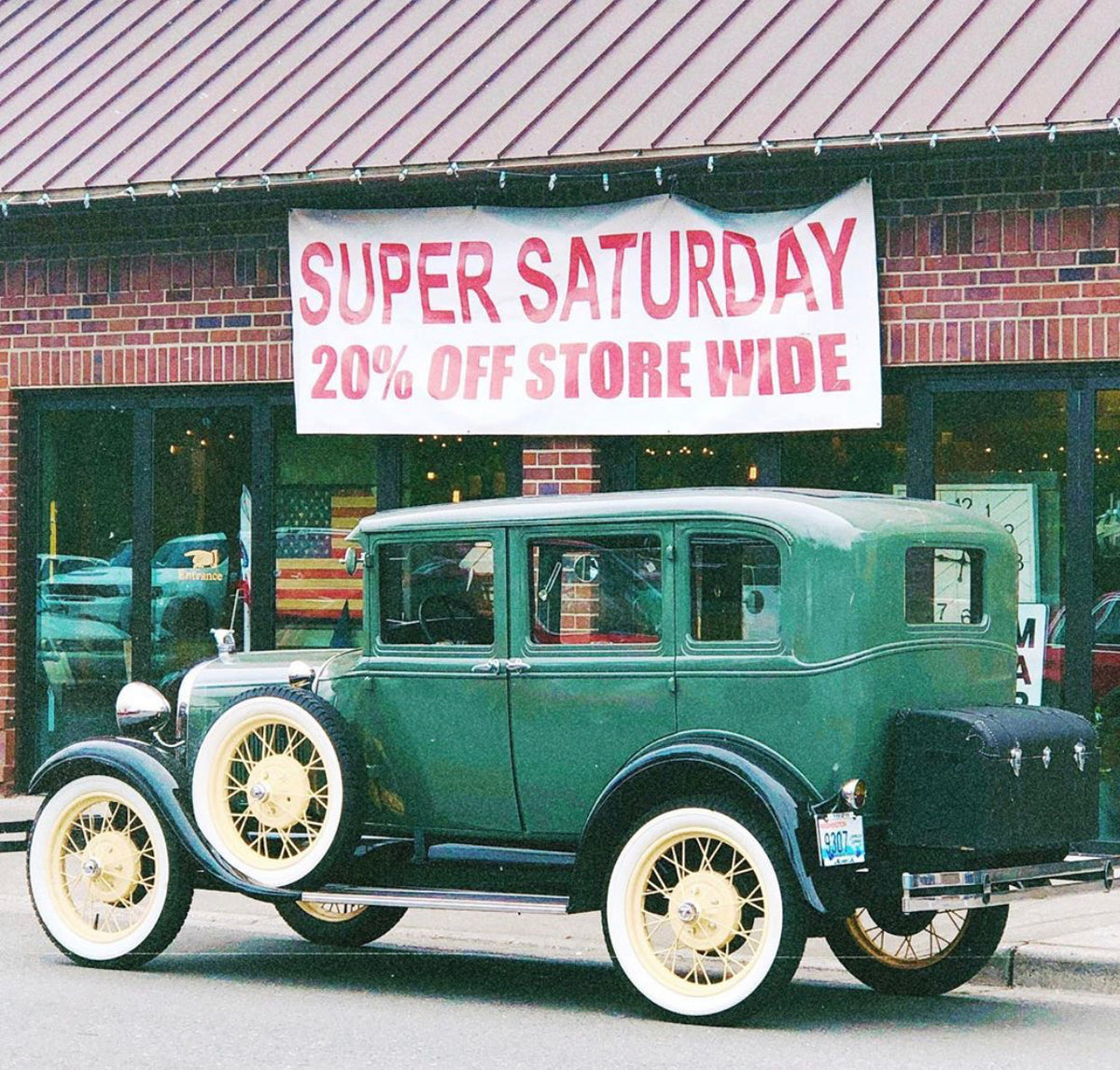 Arlington Hardware storefront and interior
